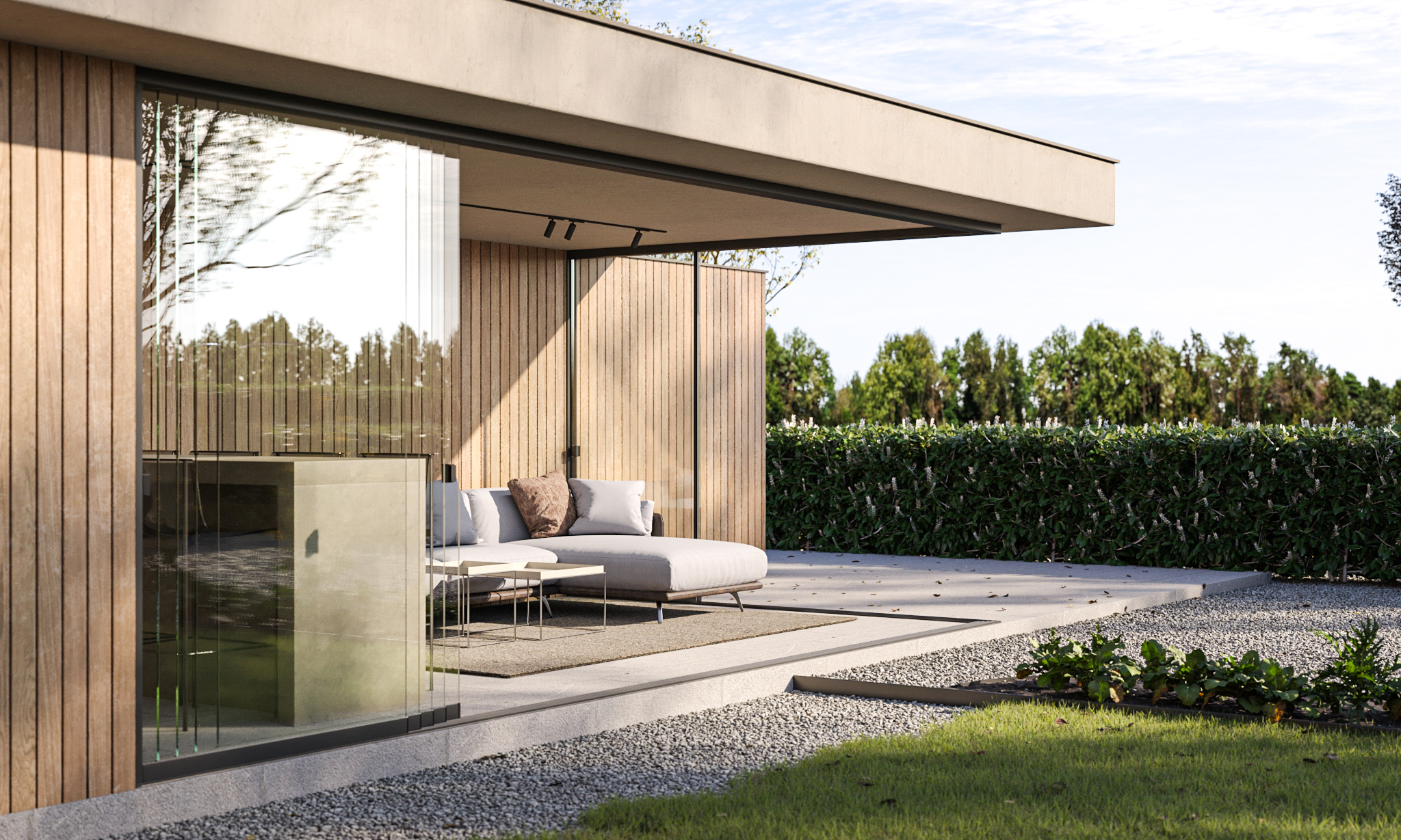 SliderNext Geniş Açıklıklı Sürme Cam Sistemi Detayı