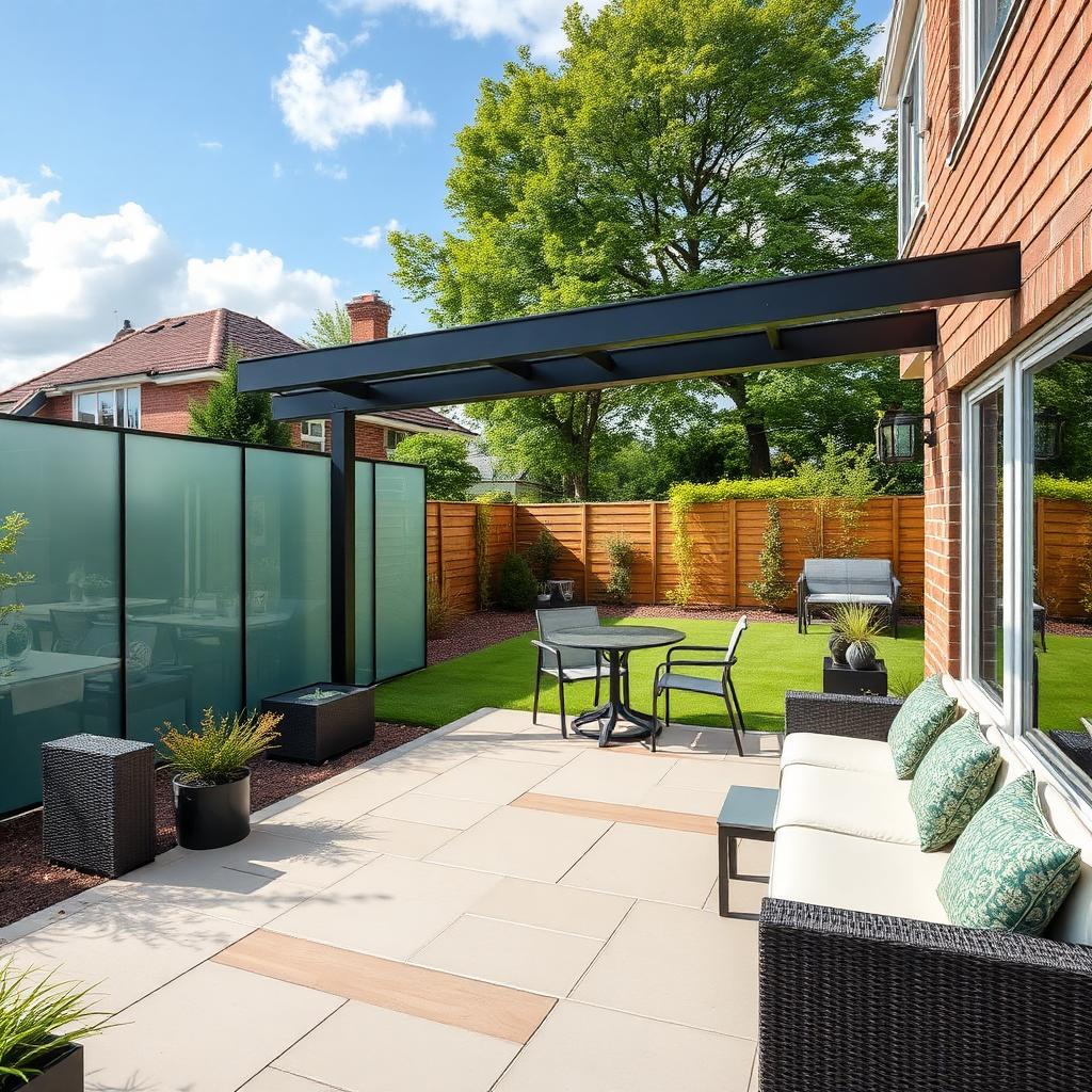 Bahçe rüzgar koruması