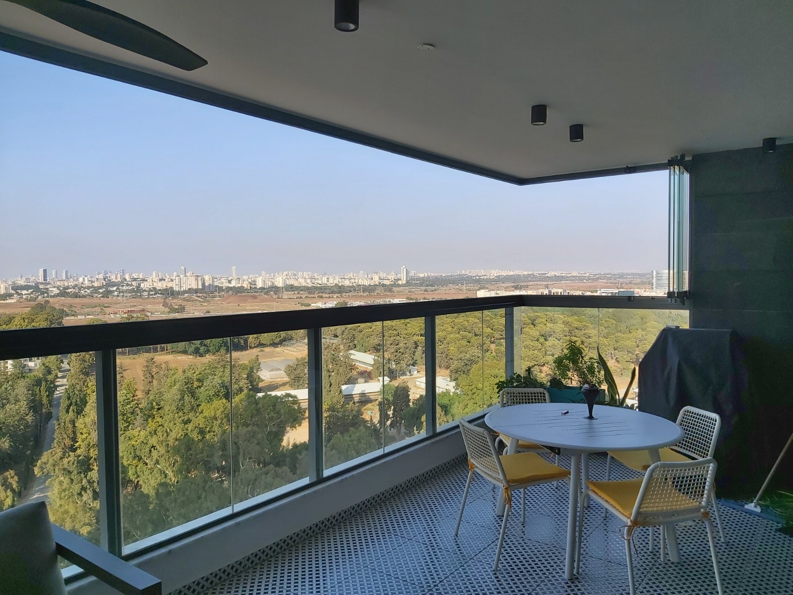 Panoramik balkon manzarası