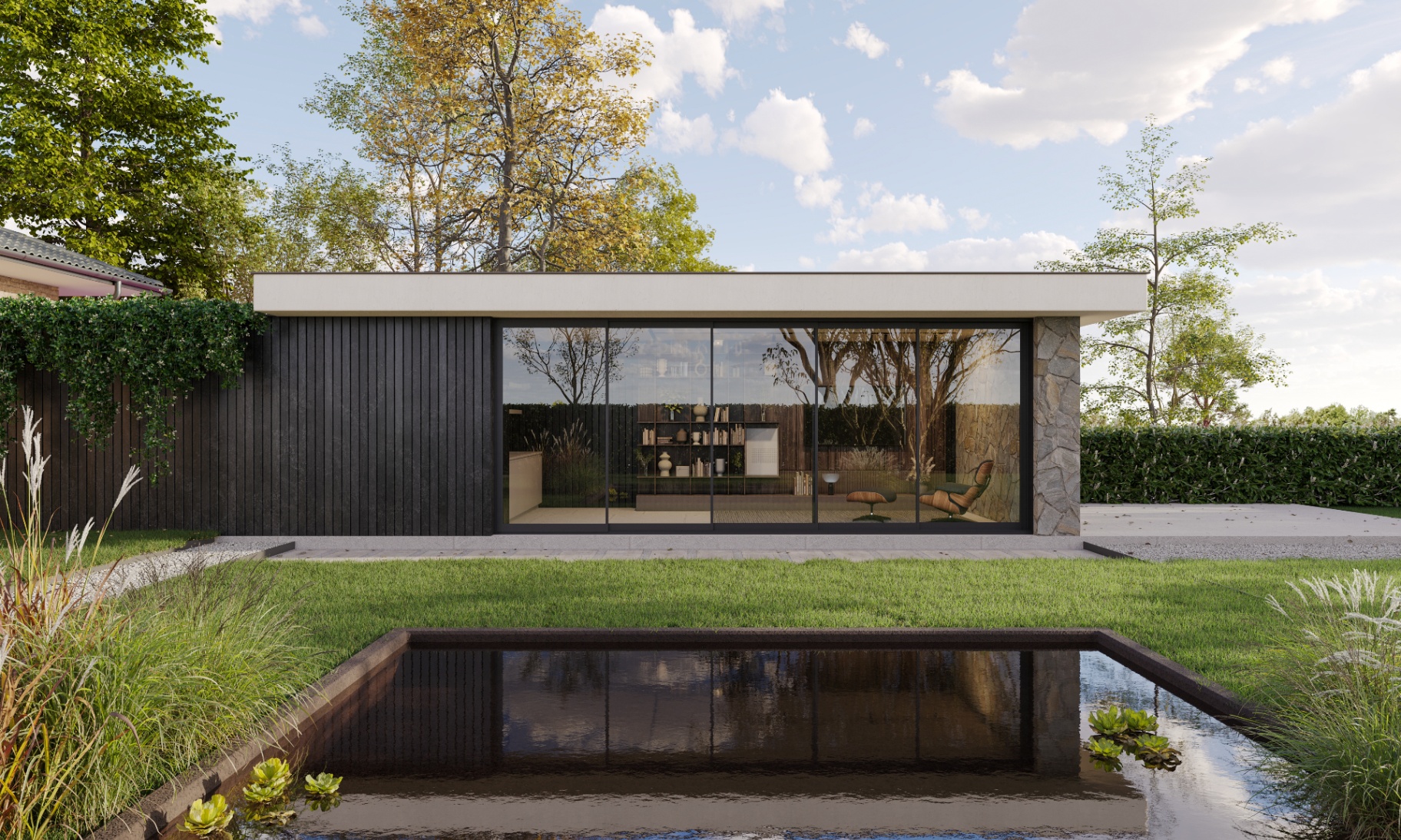 SlideMaster Isı Yalıtımlı Sürme Cam Sistemi Panoramik Görünüm