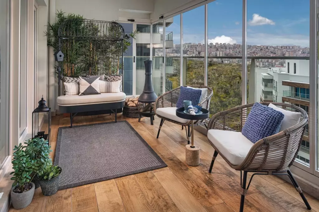 Tiara TwinMax Isıcamlı Cam Balkon Uygulaması