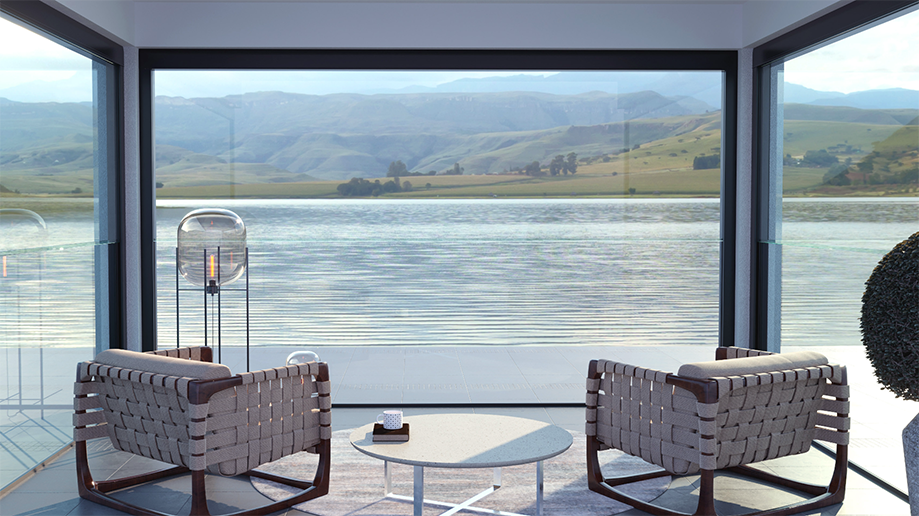 VertiFlex All Glass Otomatik Giyotin Pencere